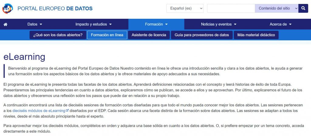 Conoce los datos abiertos gracias al Portal Europeo de Datos, Canarias Datos Abiertos